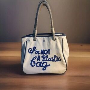 Anya Hindmarch I'm Not A Plastic Bag Tote